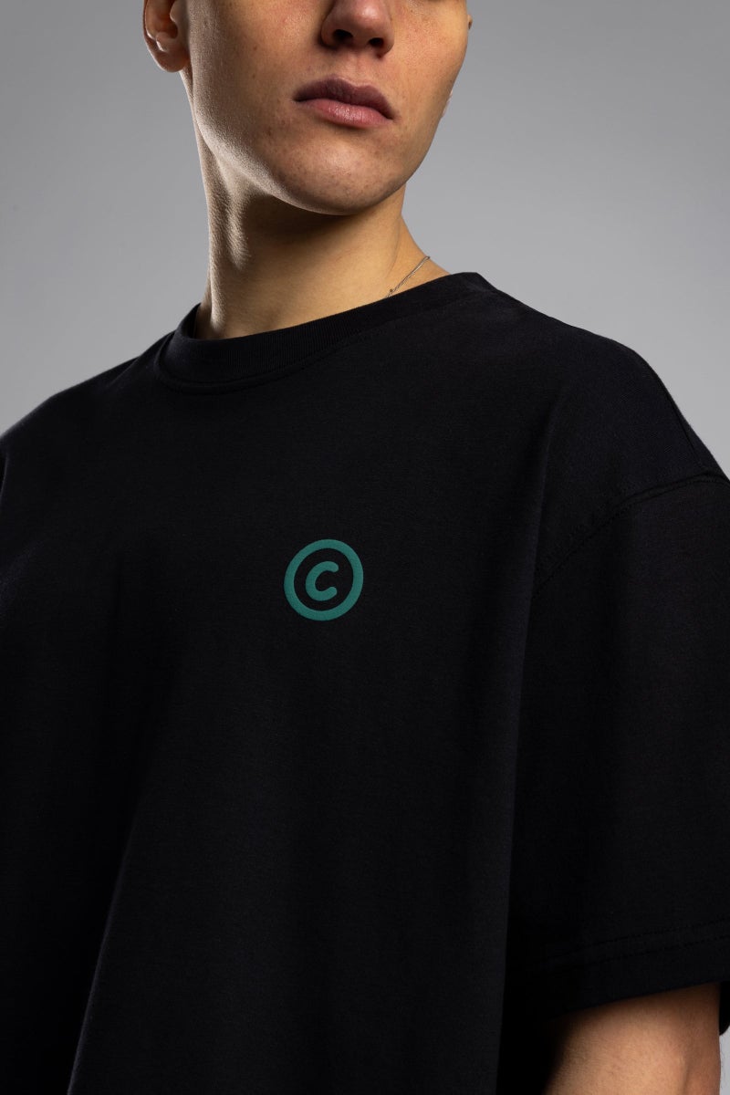 Catch Good Will Embossed Print T-shirt - Image 2