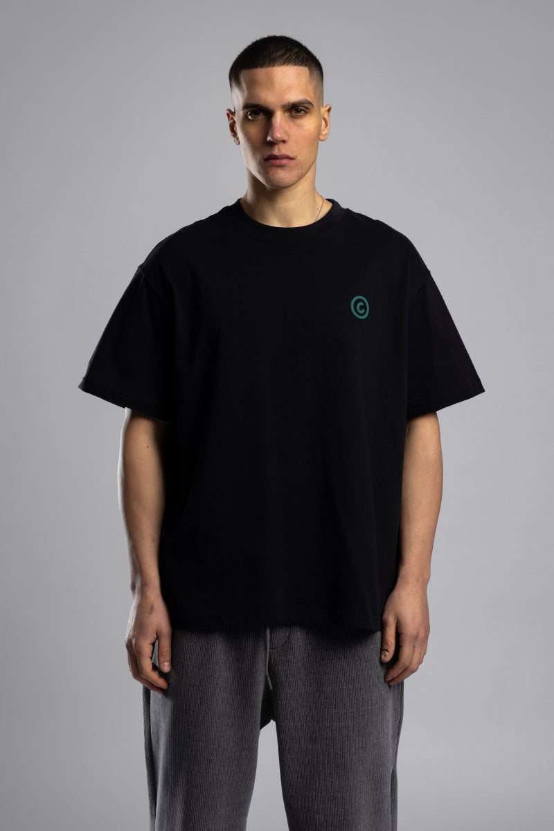 Catch Good Will Embossed Print T-shirt - Image 4