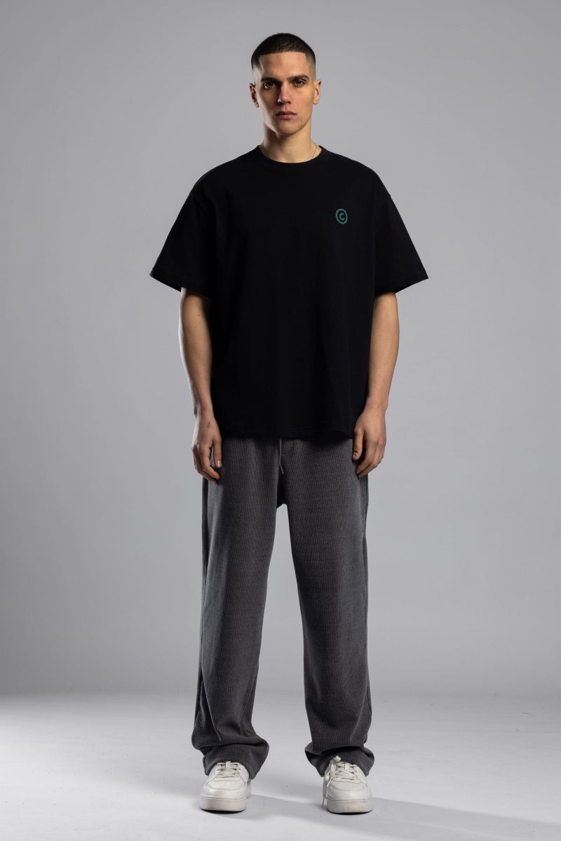 Catch Good Will Embossed Print T-shirt - Image 1