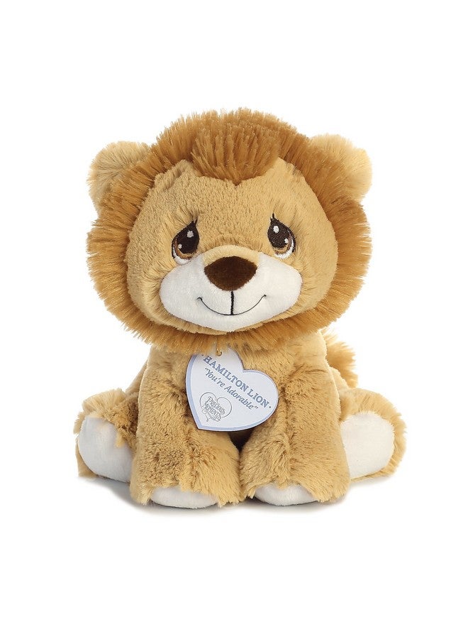 اورورا دمية محشوة على شكل أسد هاملتون من مجموعة لحظات ثمينة ملهمة من أورورا® - ذكريات عزيزة - راحة دائمة - لون بني 8.5 بوصة - Image 1