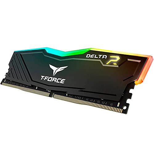 TEAMGROUP T-Force Delta RGB 16GB (16GBx1) DDR4 Cl16 3200Mhz Gaming Memory (Black) - TF3D416G3200HC16C01 - Image 2