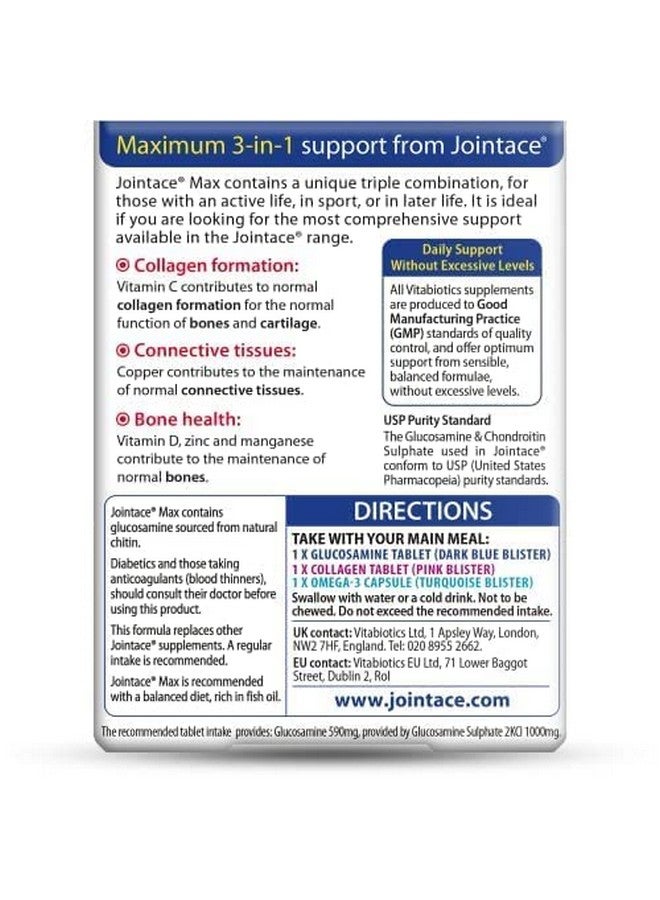 JOINTACE Vitabiotics Jointace Max Tablets - 84 Tablets - Image 3