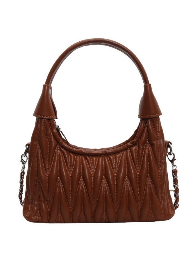 Mark Fairwhale New Pleated Cake Skirt Underarm Shoulder Bag 