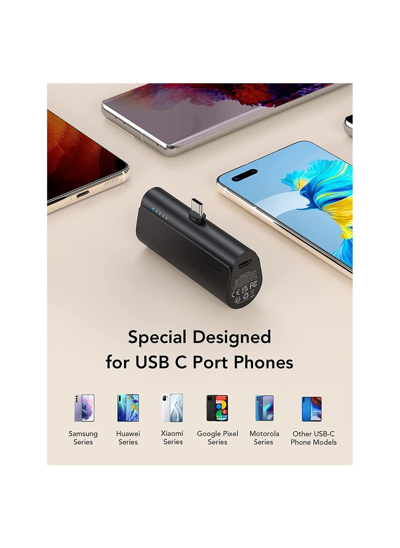 Generic - Mini Power Bank USB 4800mAh 20W PD 18W QC USB iphone Battery Pack Quick Charge Portable Charger Compatible with USB iPhones - Image 1