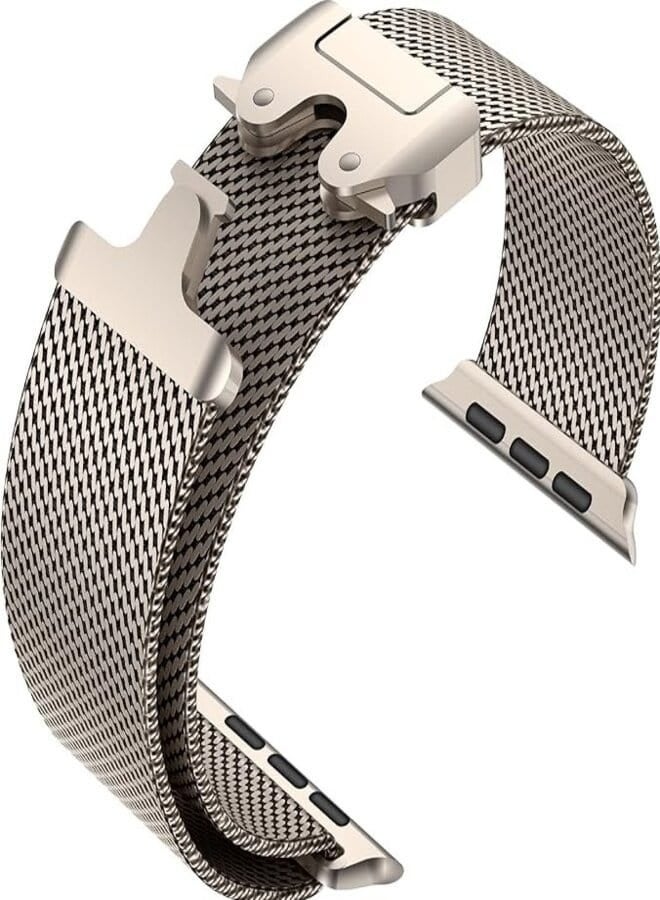 Heavy Metal Chain Strap for iWatch Band 49mm 45mm 44mm 42mm Premium Stainless Steel - Image 1