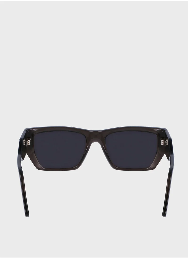 كارل لاغرفيلد Logo Detailed Sunglasses Kl6123S
