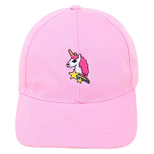 Zacharias Girl's Cotton Cap (Pack of 1) (UC-01_Pink; Free Size) - Image 2