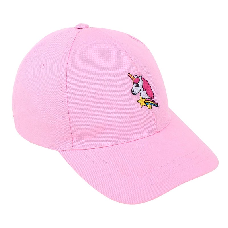 Zacharias Girl's Cotton Cap (Pack of 1) (UC-01_Pink; Free Size) - Image 5