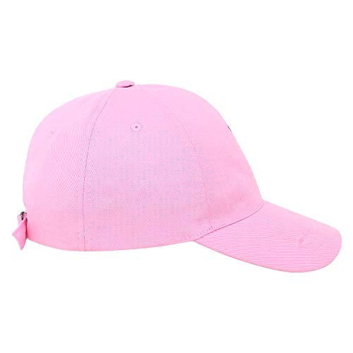 Zacharias Girl's Cotton Cap (Pack of 1) (UC-01_Pink; Free Size) - Image 4