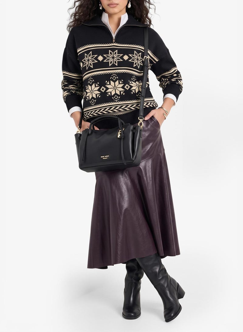 NINE WEST Renan Satchel Bag - Image 5