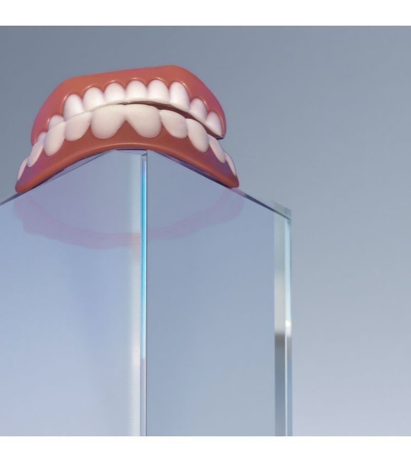 8pcs Elegant Natural Color Temporary Veneers Set With Snap On Easy Clean Design Perfect Smile Gift - Image 5