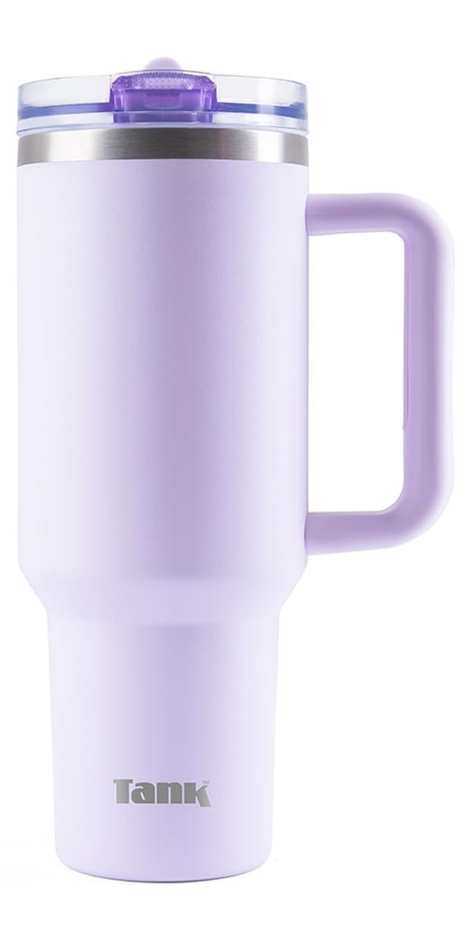 Tank Quencher, 1200ml, Flora, Stainless Steel Bottle, BPA free, insulated, Leakproof - Image 1