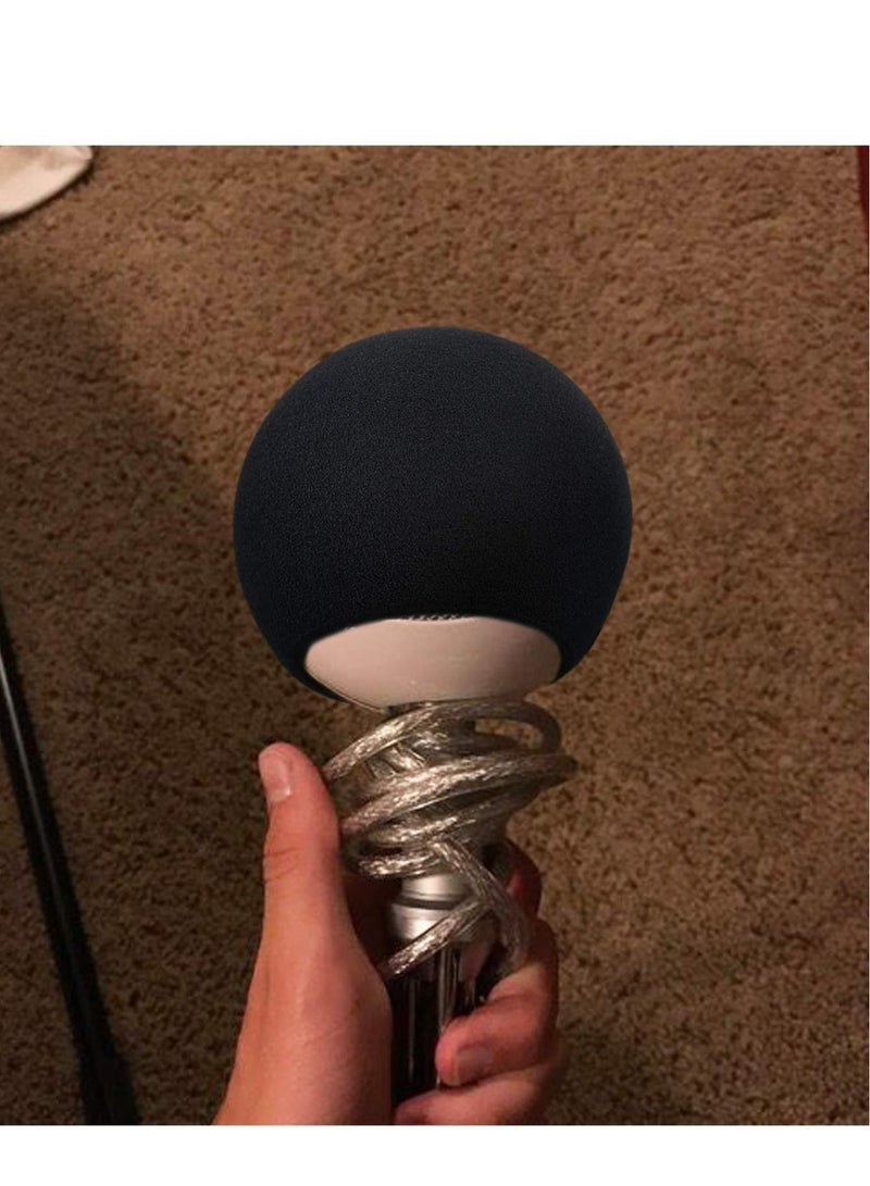 Captaintech Snowball Pop Filter Microphone Windscreen Foam Cover Compatible with Blue Snowball iCE Mic Improve Audio Quality - Image 4