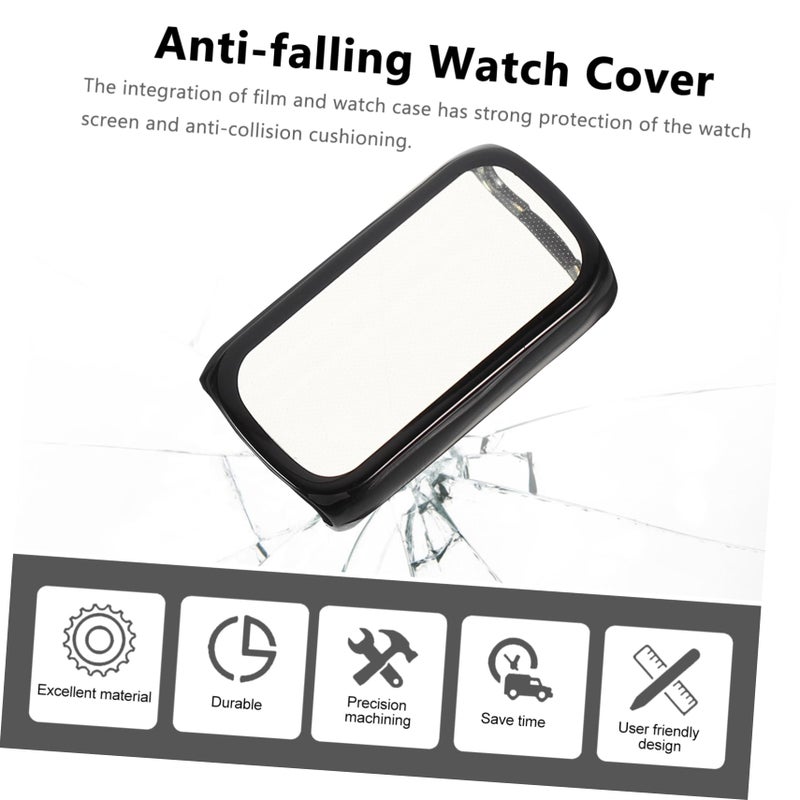 2Pcs TPU Shockproof Watch Case Cover with Screen Protector Easy Installation Skin Friendly - Image 5