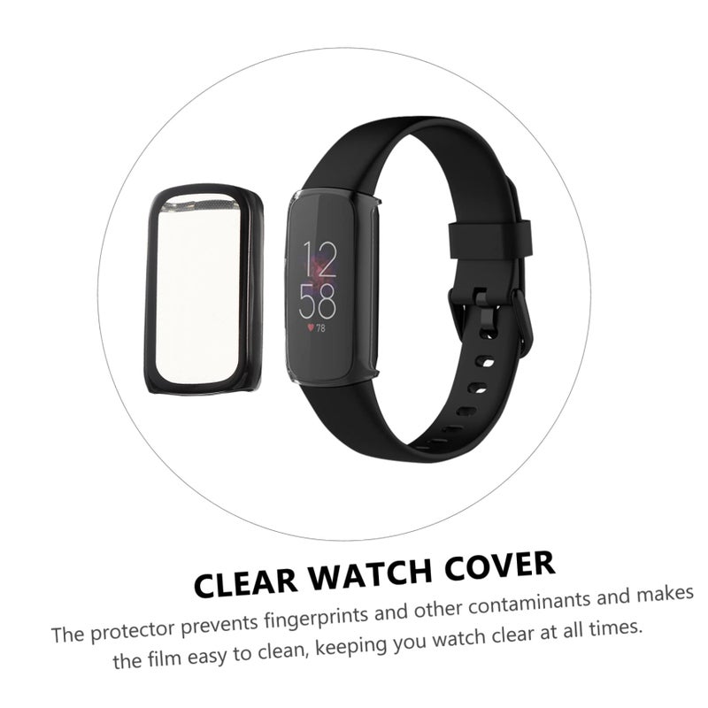 2Pcs TPU Shockproof Watch Case Cover with Screen Protector Easy Installation Skin Friendly - Image 4
