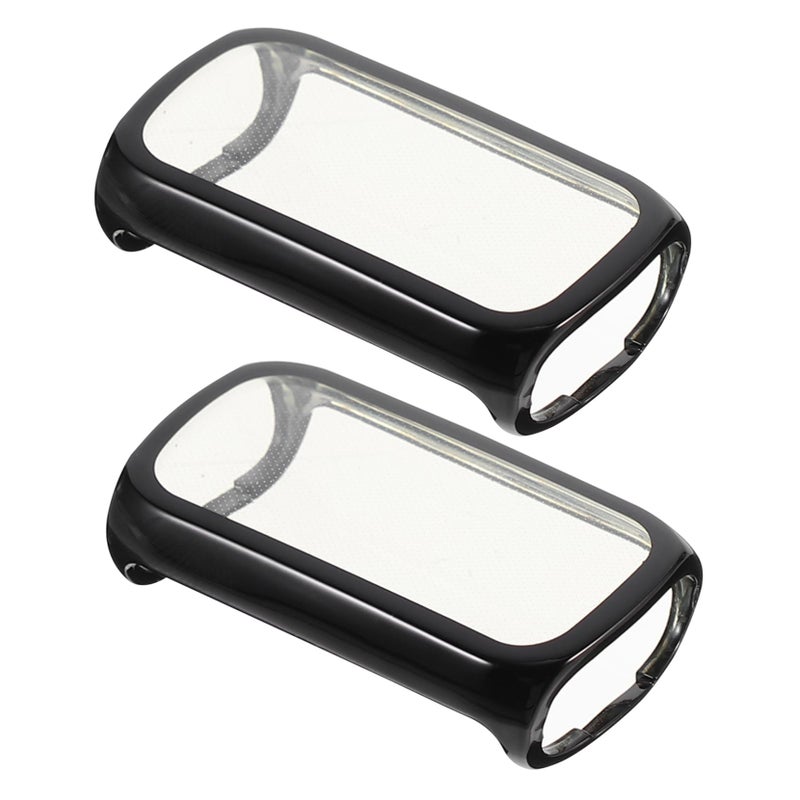 2Pcs TPU Shockproof Watch Case Cover with Screen Protector Easy Installation Skin Friendly - Image 2