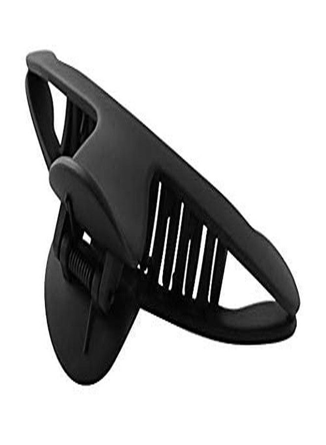 Styling success Women's plastic Medium size Black Hair Claw clutcher(pack of 1) - Image 2