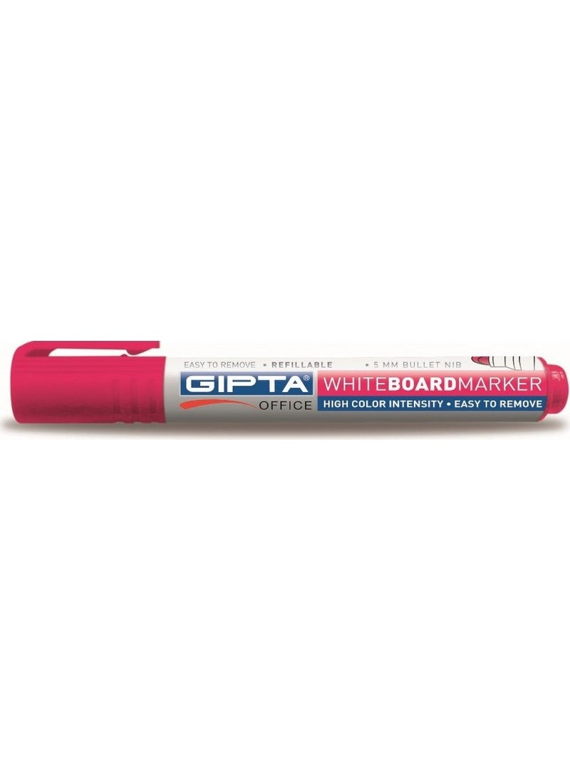 Gıpta - Markor Board Marker Round Tip Filled Pink - Image 1