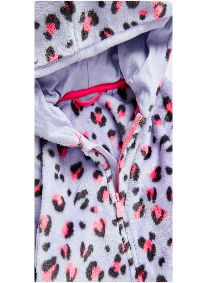 mothercare - Leopard Print Onesie - Image 1