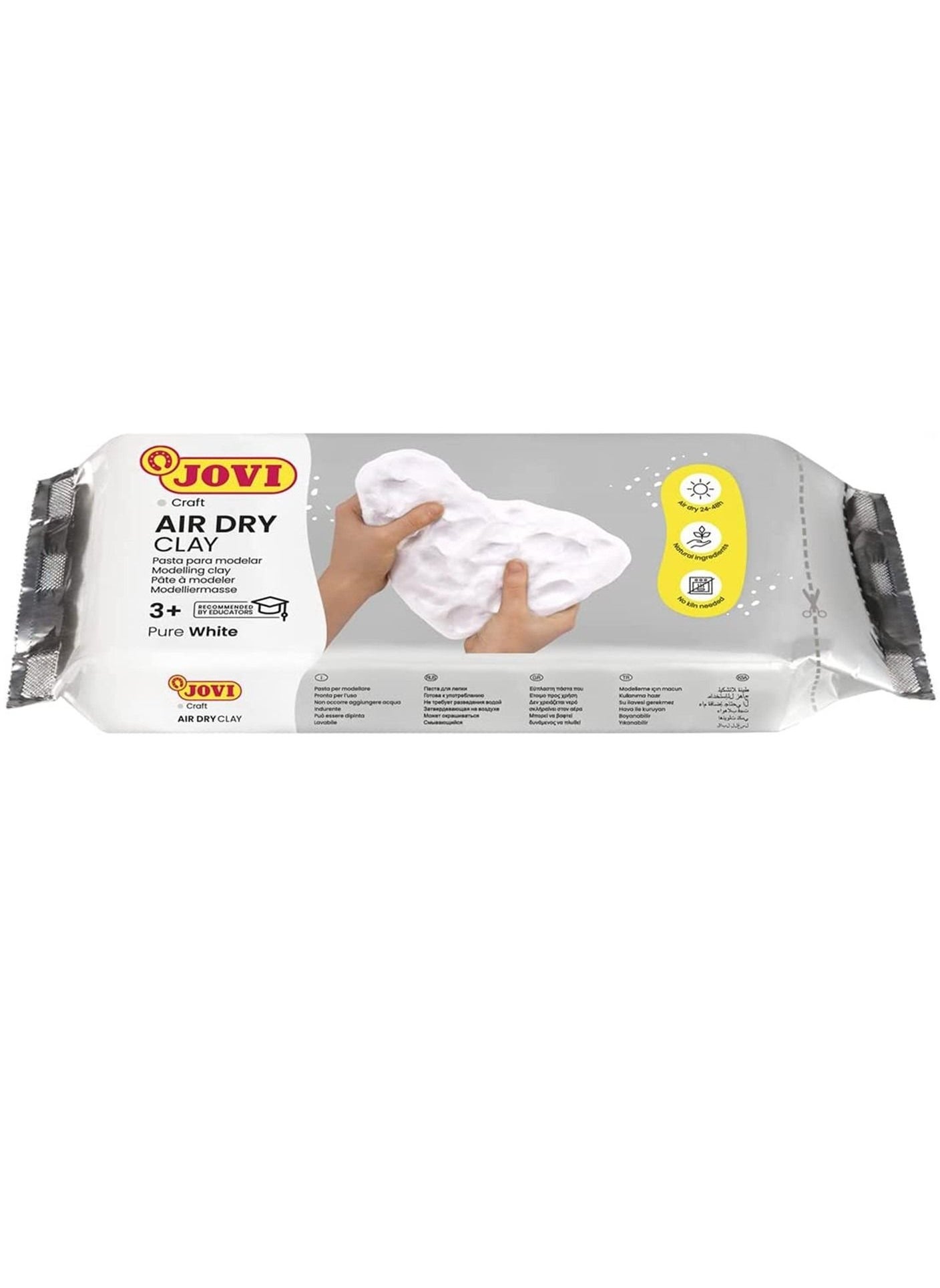 6-Piece Air Dry Modelling Clay 250gm White - https://f.nooncdn.com/p/pzsku/Z5B26D9E7202353FD2682Z/45/_/1685705816/82e78b3b-8eb7-4b48-8896-a8dd184b1383.jpg?width=original