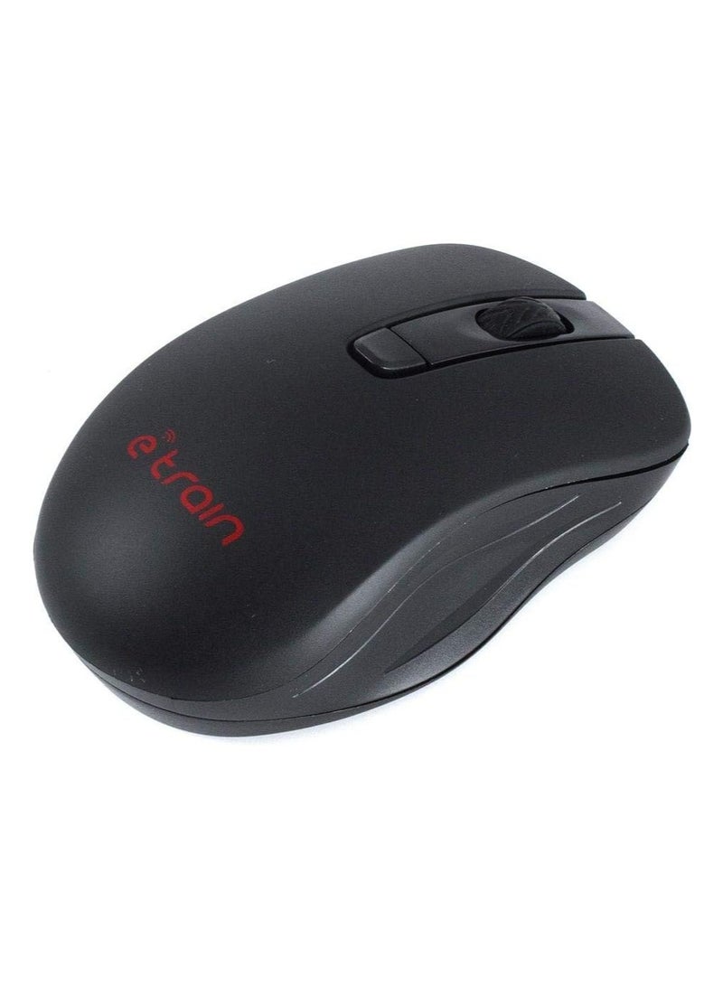 إي ترين إي ترين (MO500) ماوس لاسلكي 1200 نقطة في البوصة - أسود  - Image 2