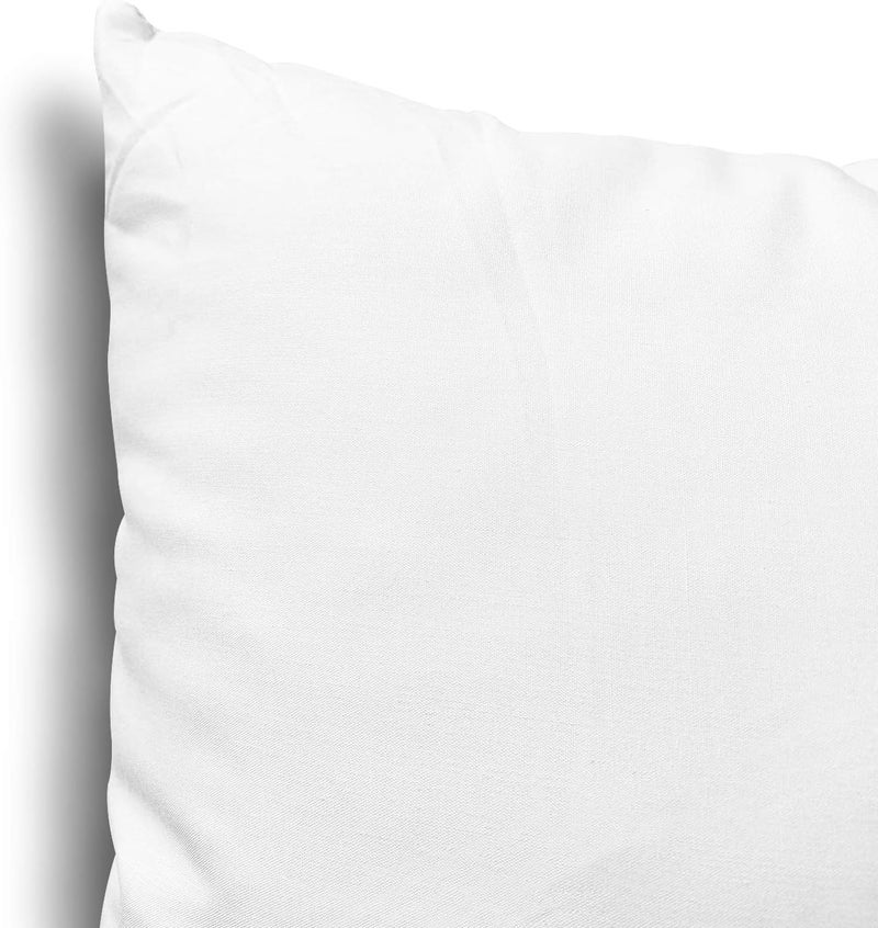 Edow Throw Pillow Inserts, Set of 4 Lightweight Down Alternative Polyester Pillow, Couch Cushion, Sham Stuffer, Machine Washable. (White, 26x26) - Image 5