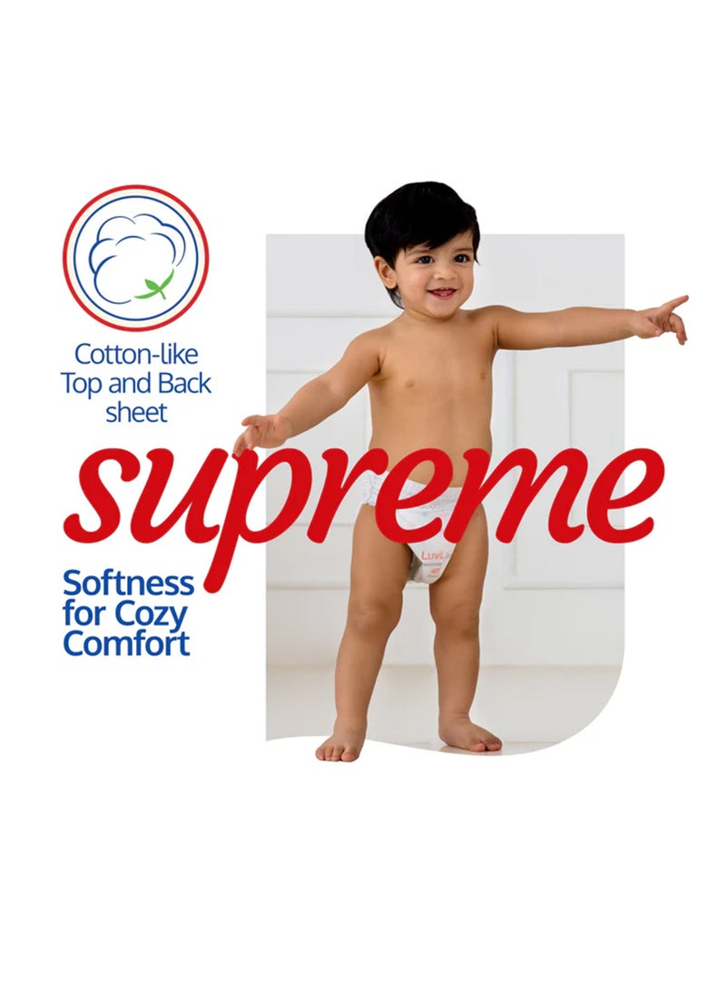 Luvlap Diaper Pants Medium 7-12kg 16 Pieces Baby Diaper Great Absorption with Long Lasting Dryness Upto 12 Hours Protection Superior Snug Fit Gentle on Baby's Skin - Image 3