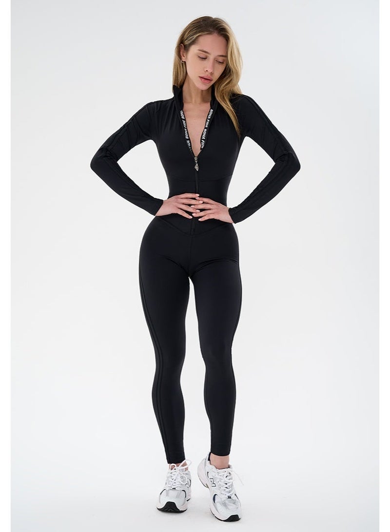 Bona Fide One Piece Workout Jumpsuits for Women - Athletic Romper Jumpsuit with Tummy Control and Lifting for Yoga, Gym - Image 5