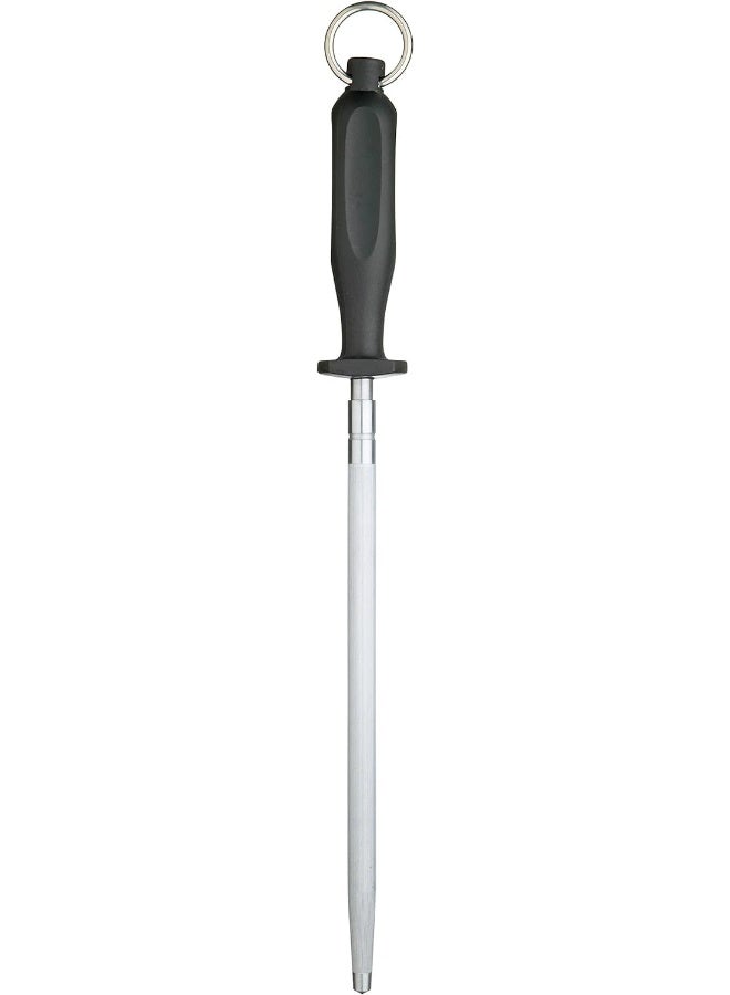 KitchenCraft Masterclass Sharpening Steel With Hanging Loop 28Cm, Hanging Display Pack - Image 2