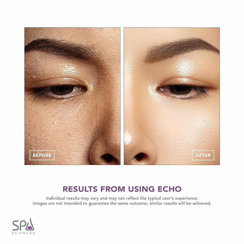 SPA SCIENCES ECHO - فرشاة مكياج لدمج مثالي، تحديد، تمييز وتشطيب هوائي - 3 سرعات - قابلة لإعادة الشحن - Image 5