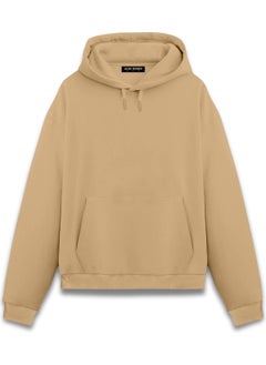 Brown Unisex Oversize Fit Cotton Hooded Sweatshirt - pzsku/Z5B272D4B636C63E233B0Z/45/_/1740644187/67dabd0e-e7d6-433a-99e7-47771a7d31c9