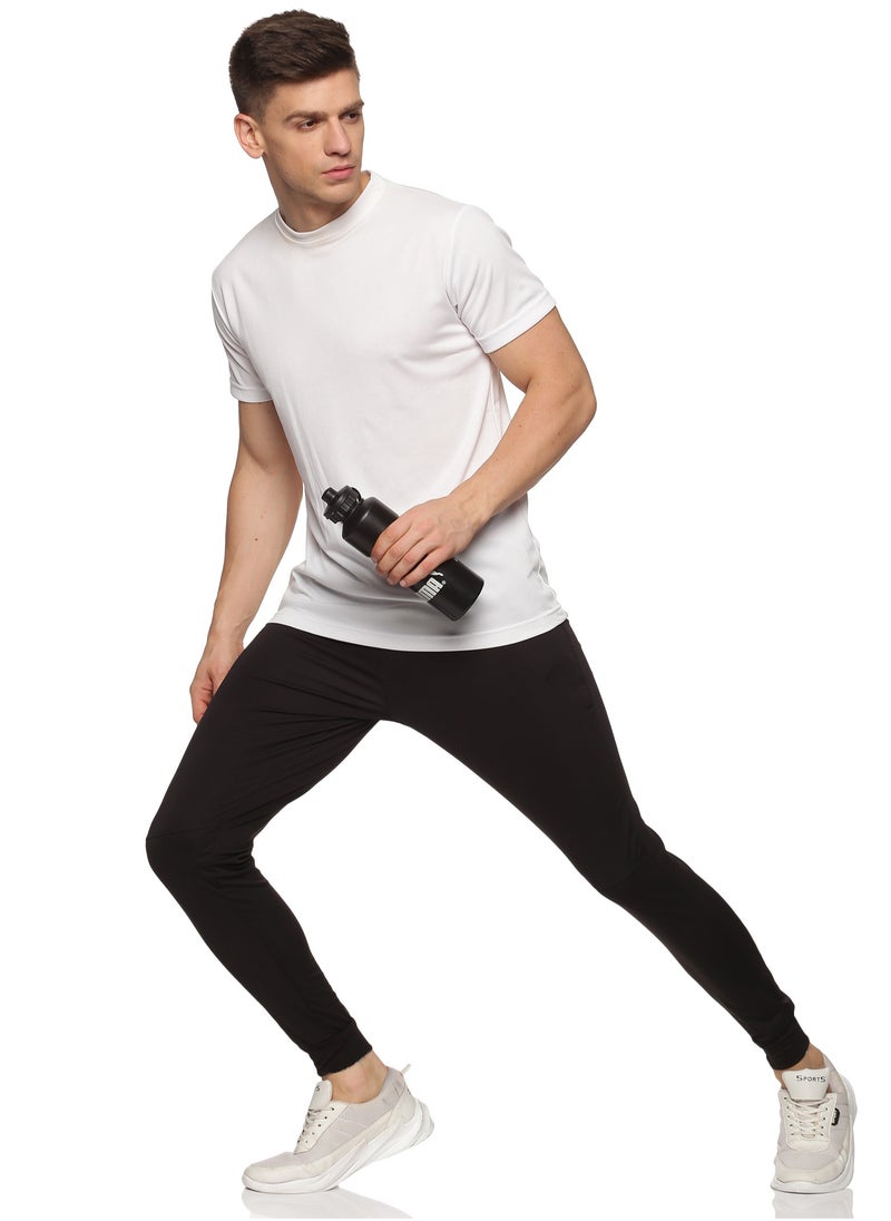RSO Outfits Men's Athleisure Polyester Track Pants (Black)  - Image 4
