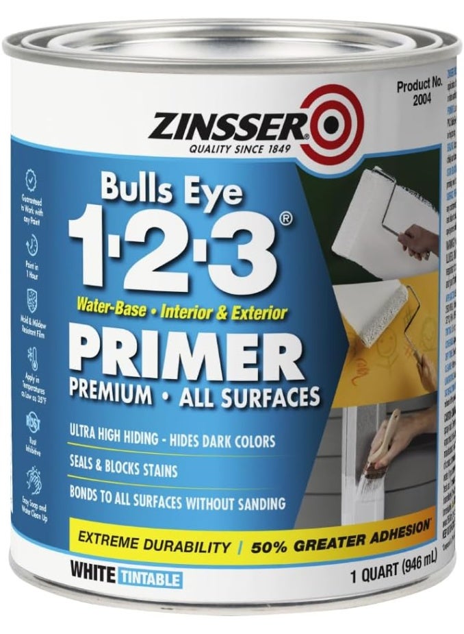 Zinsser برايمر مائي من بولز آي 1-2-3 - Image 1