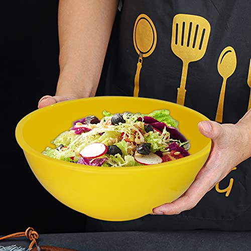 ATRDTO Classic Mixing Bowl Set, Microwave and Dishwasher Safe,Ideal for Baking, Prepping, Cooking and Serving Food (Set of 6) (Red) - Image 5