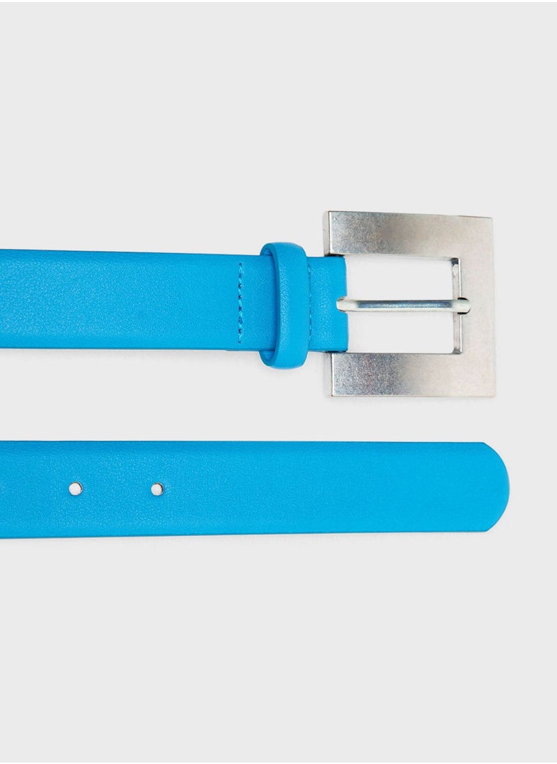 MANGO Square Buckle Belt  - Image 4