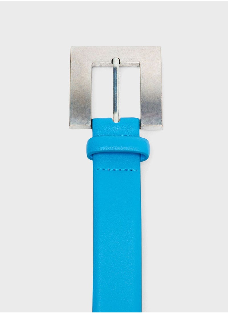 MANGO Square Buckle Belt  - Image 2