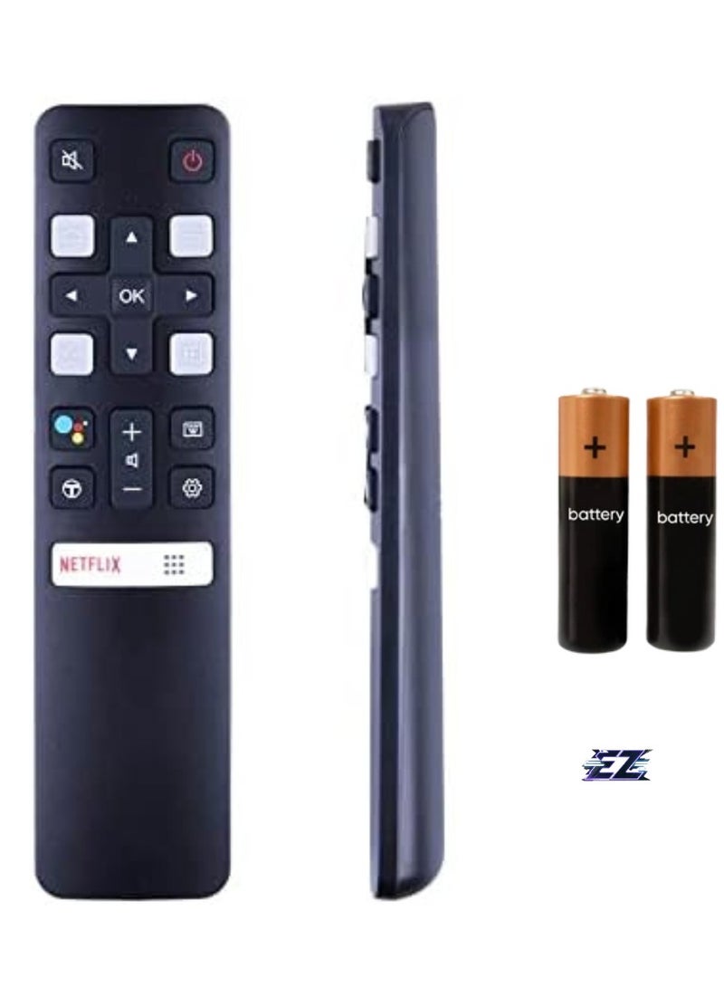 ELTRAZONE Remote Control for TCL Smart 4K UHD Android HDTV – Includes Netflix Shortcut – No Voice Function – Battery Included - Image 1