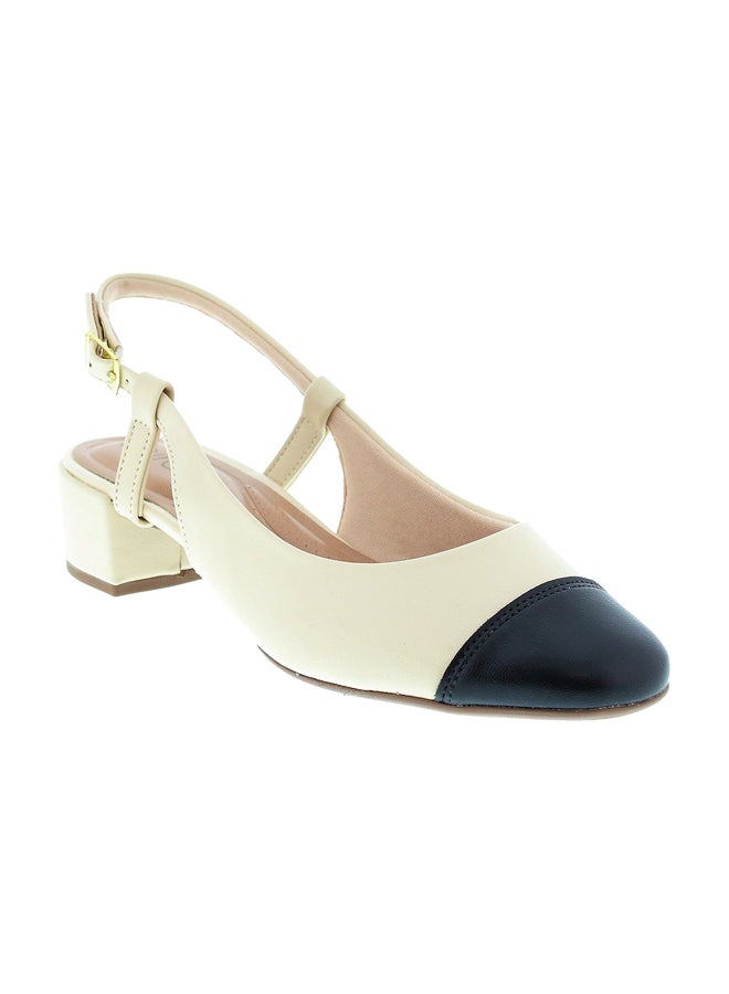 Beira Rio Flat Slip-On Sandals with Buckle Accent - Image 2