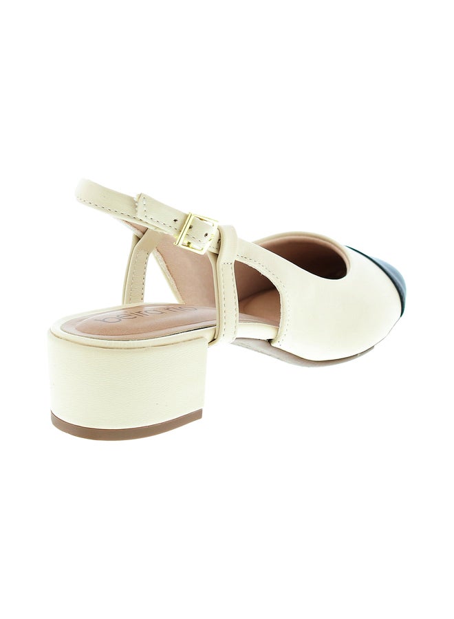 Beira Rio Flat Slip-On Sandals with Buckle Accent - Image 4