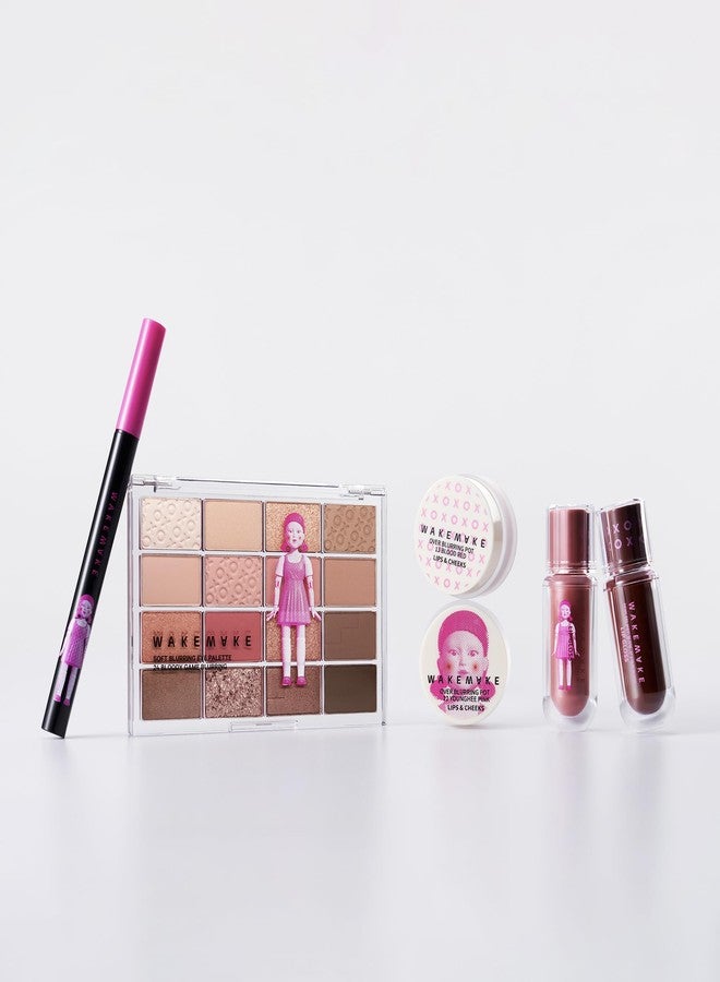 WAKEMAKE WM X NETFLIX SQUID GAME Soft Blurring Eye Palette 24 Bloody Game Blurring, eye palette - Image 2