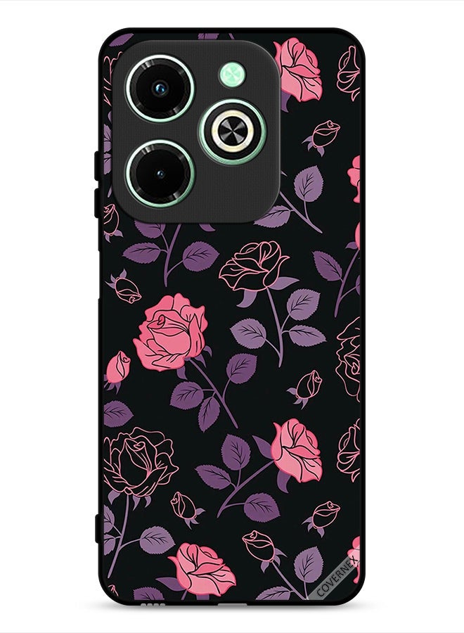 Covernex Infinix Hot 40i 4G Protective Case Cover Pastel Goth Roses - Image 1