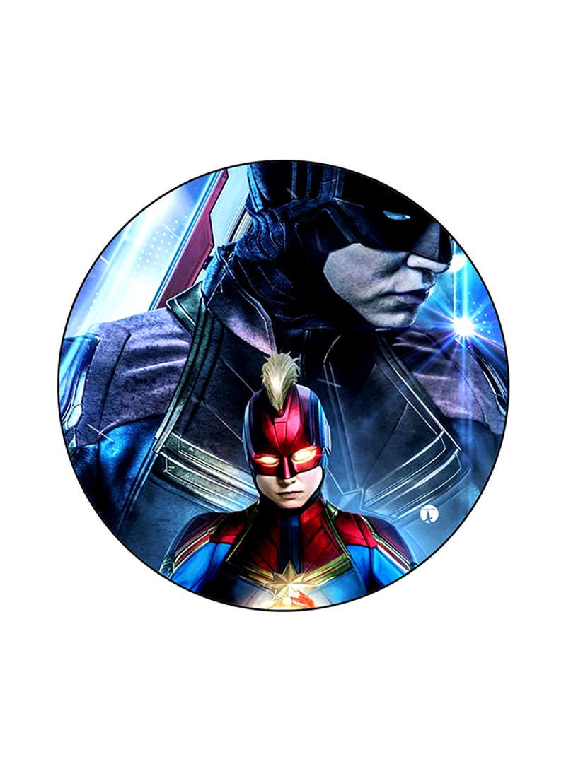 RKN Captain Marvel Printed Mouse Pad Multicolour