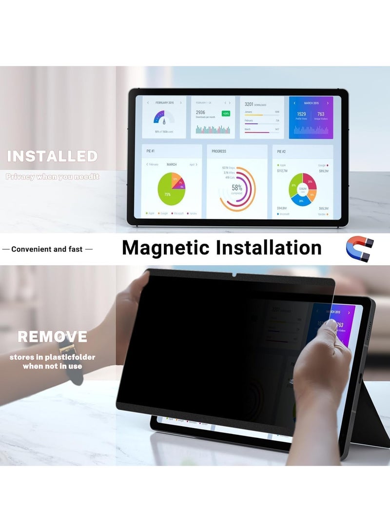 general Privacy Screen Protector Compatible with Huawei MatePad Pro 13.2-inch 2025, Static Attraction 360 Degree Film Protection - Image 3