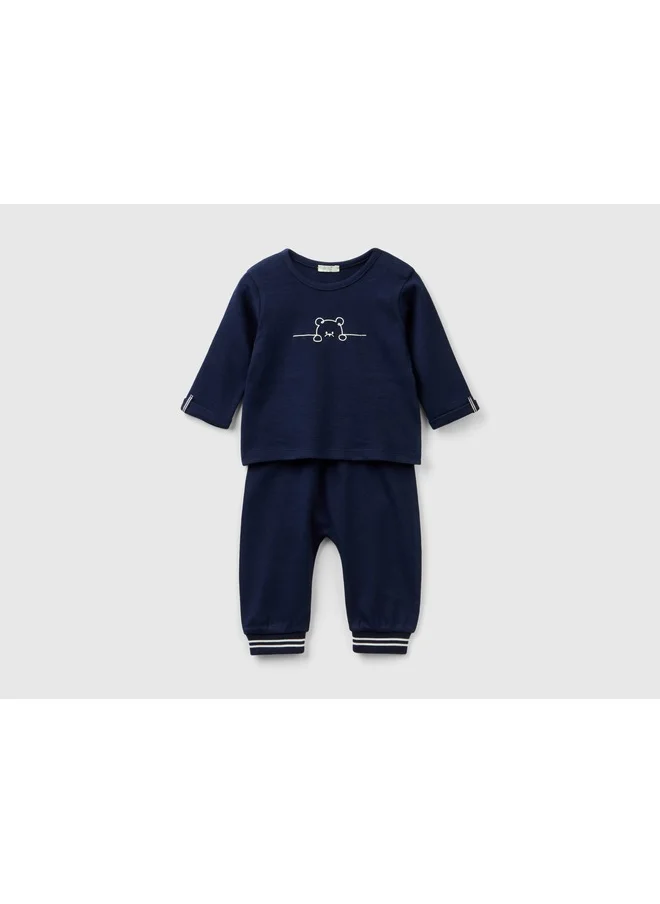 يونايتد كولورز أوف بينتيون Matching Outfit In 100% Cotton