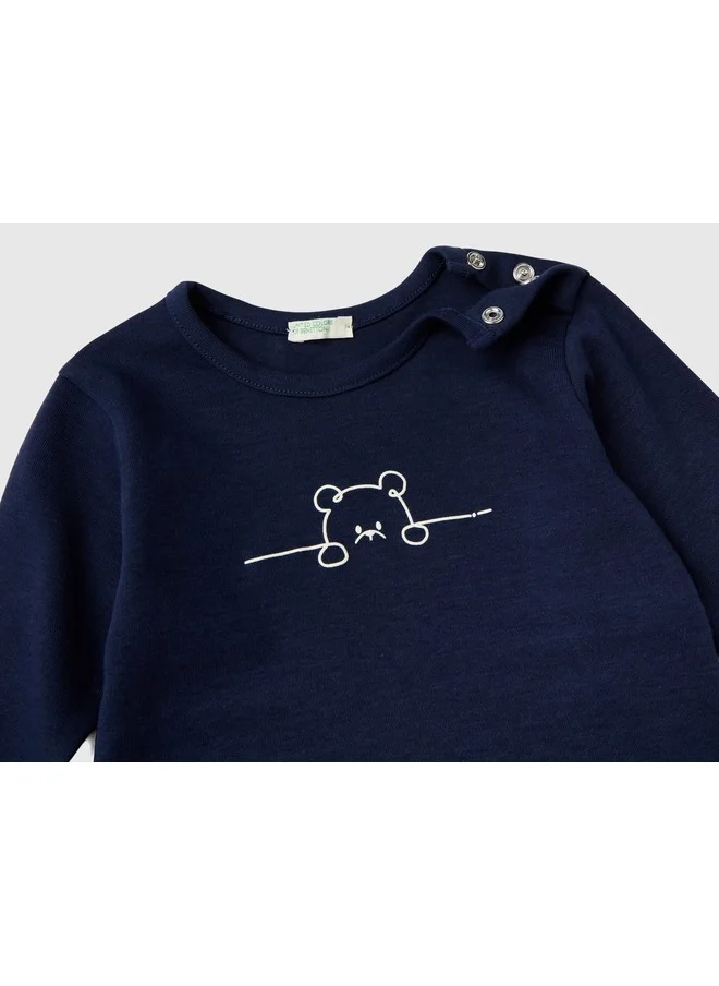 يونايتد كولورز أوف بينتيون Matching Outfit In 100% Cotton