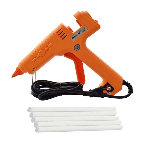 THEMISTO 200 Watts Corded Electric Hot Melt Glue Gun With 5 Super Strong Gumming Glue Sticks (TH-GG200) - Image 1