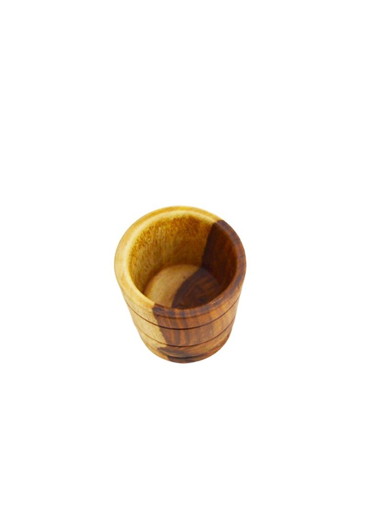 Egypt Antiques Handmade wooden cup from healthy wood, 100% natural colors - Image 3