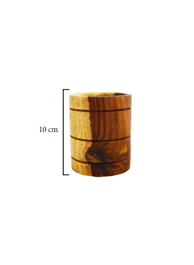 Egypt Antiques Handmade wooden cup from healthy wood, 100% natural colors - Image 2