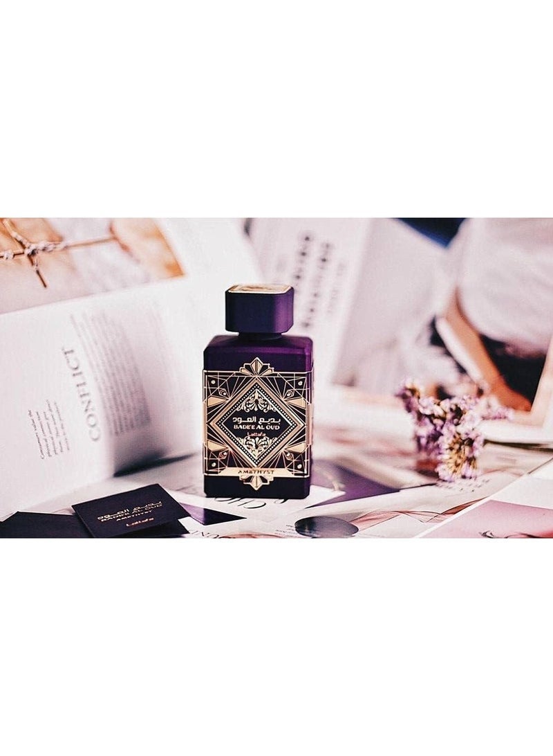 Lattafa Badee Al Oud Amethyest 100ML Eau de Parfum – Luxury Unisex Fragrance - Image 3