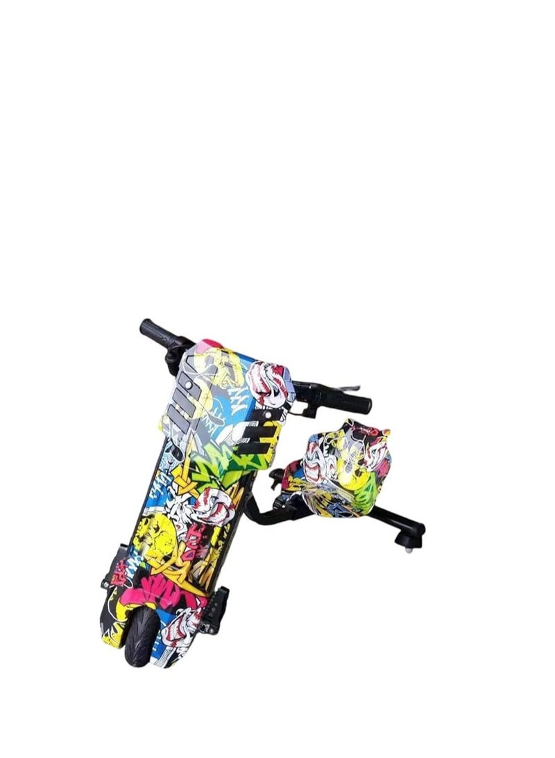 سكوتر انزلاق كهربائي 36 فولت، سكوتر انزلاق كهربائي ثلاثي العجلات للأطفال - Image 1